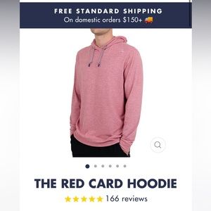 NWT Rhoback “Red Card” Hoodie